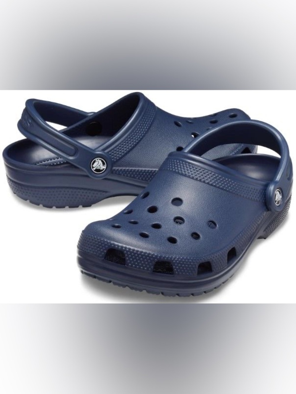 NWT Crocs Classic Clog Navy M8 W10 Unisex Comfort Shoes